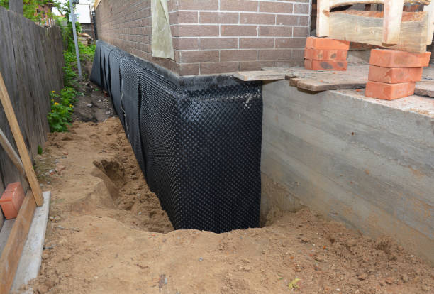 SJ Waterproofing Pros technician performing targeted Foundation Crack Repair assessment in Leesburg, AL